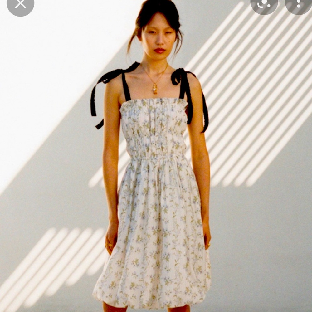 H&M x Brock Collection Bow Strap Dress